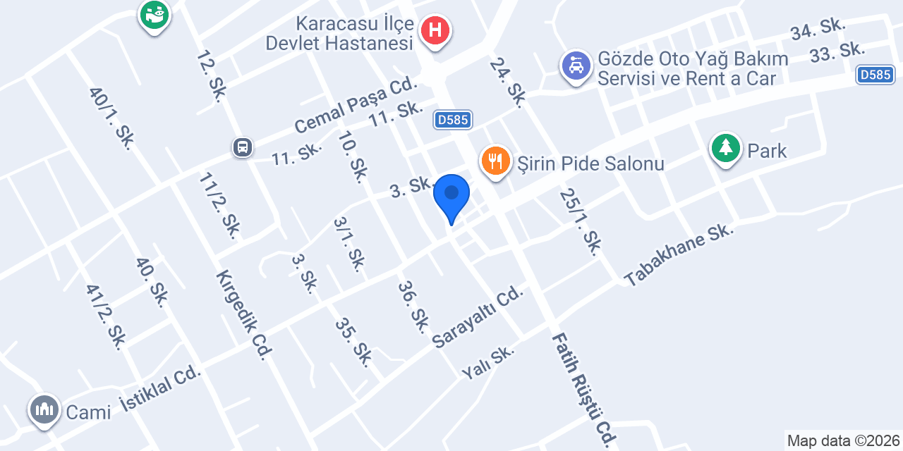 Temiz İş Oto konumu