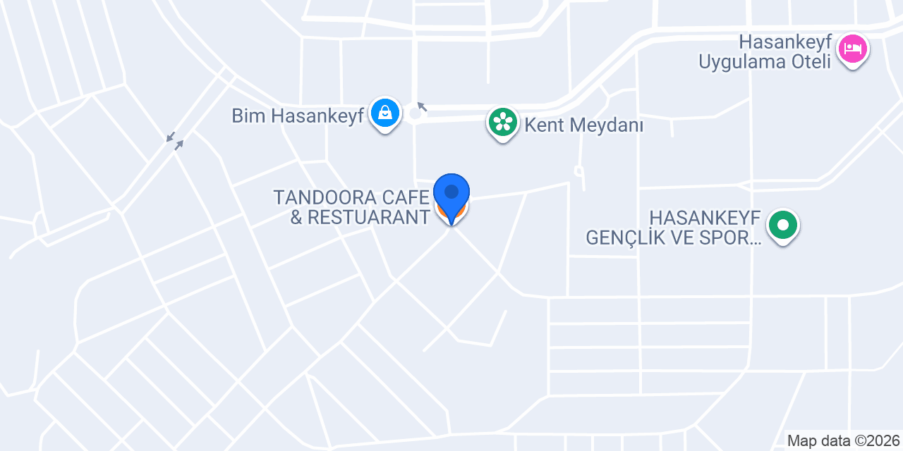 TANDOORA CAFE & RESTUARANT konumu