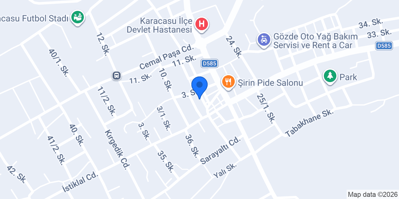 Koruk reklam aksesuar konumu