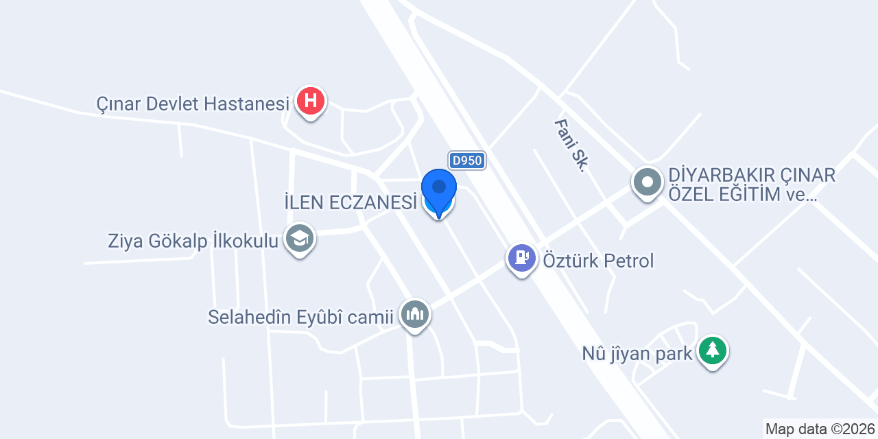İLEN ECZANESİ konumu