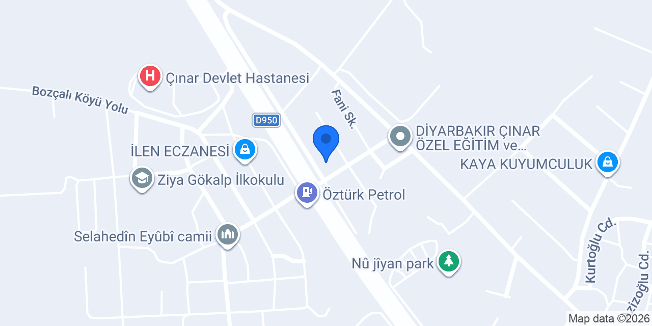 Çakar Yapı İnşaat Malzemeleri konumu
