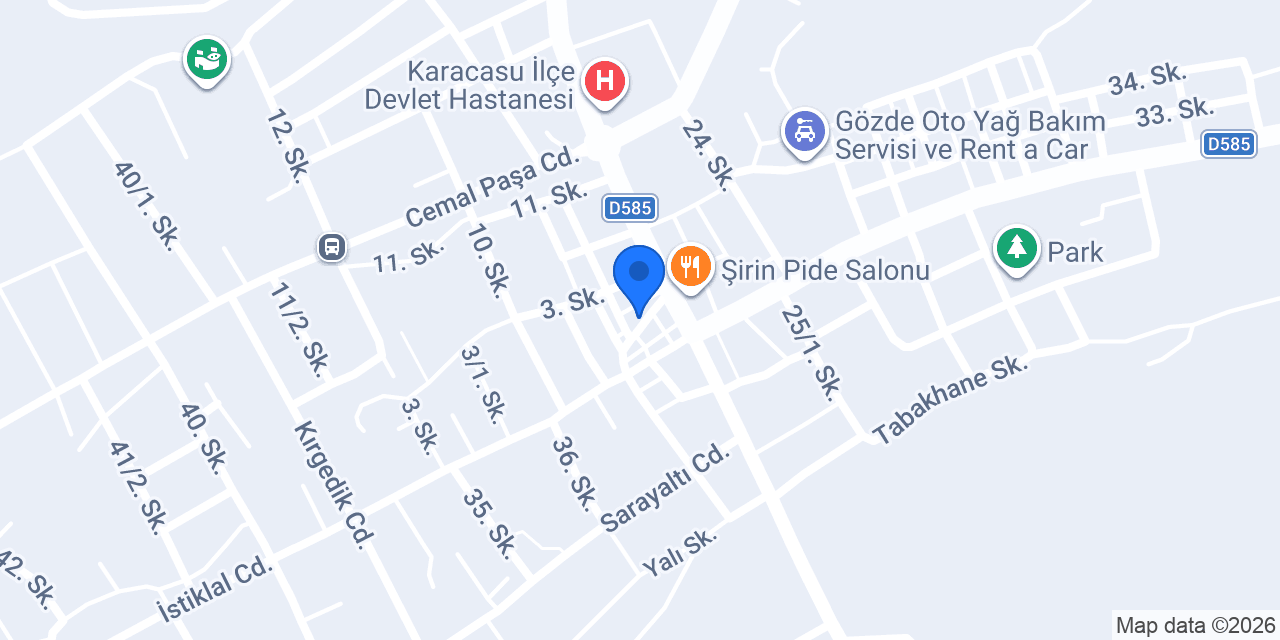 GRANOS BİSTRO COFFEE konumu