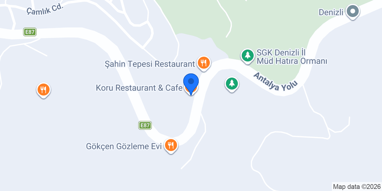 Koru Restaurant & Cafe konumu