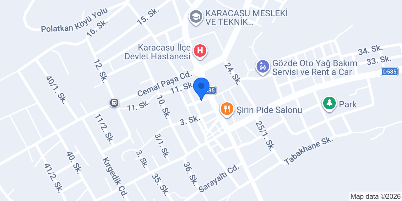 Aygaz Tüp Bayisi konumu