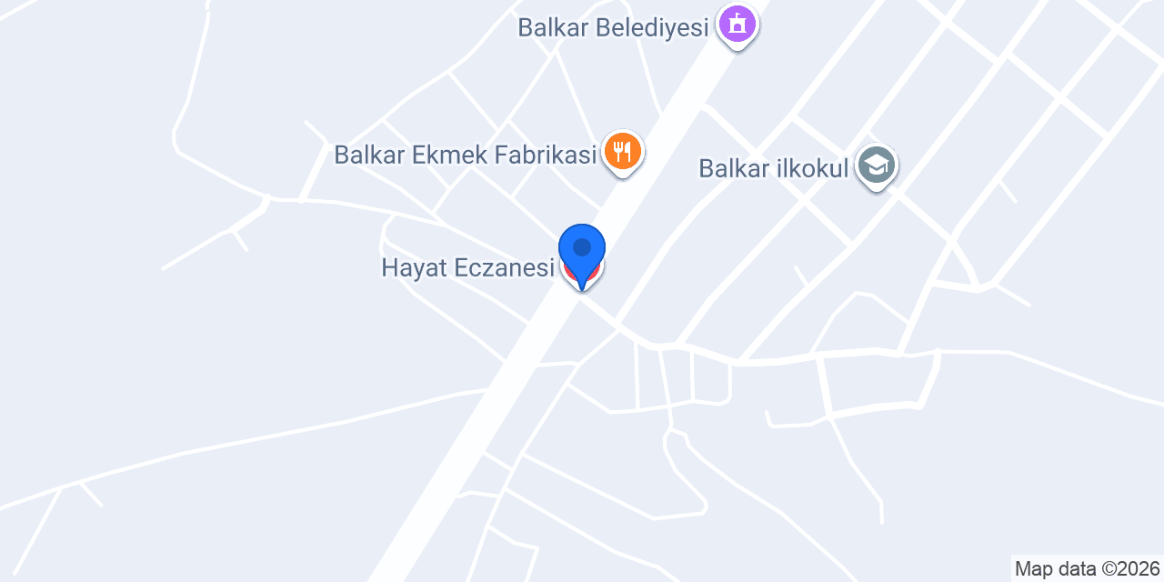 Hayat Eczanesi konumu