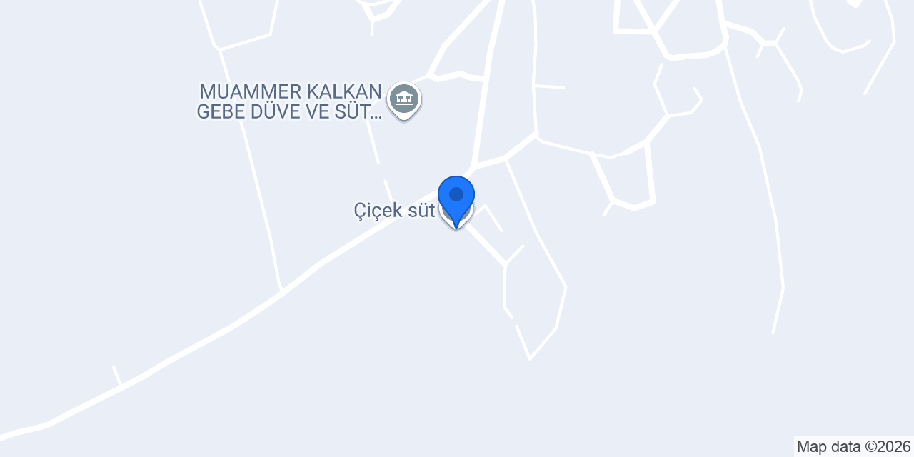 Çiçek süt konumu