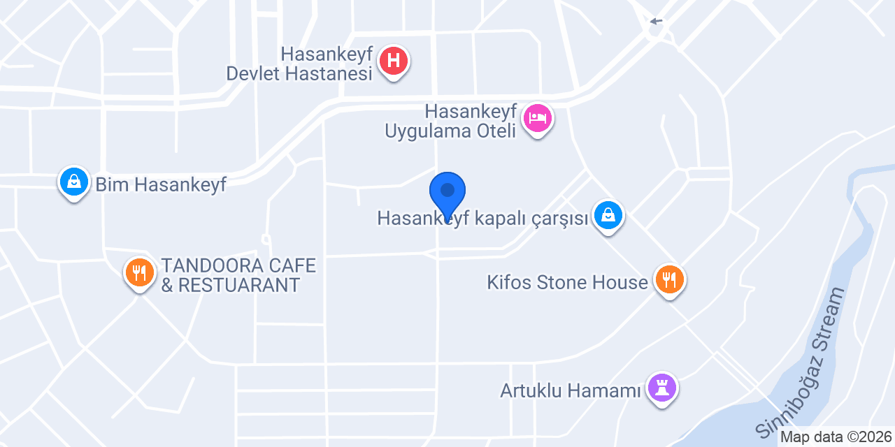 HASANKEYF KATIK DÖNER konumu
