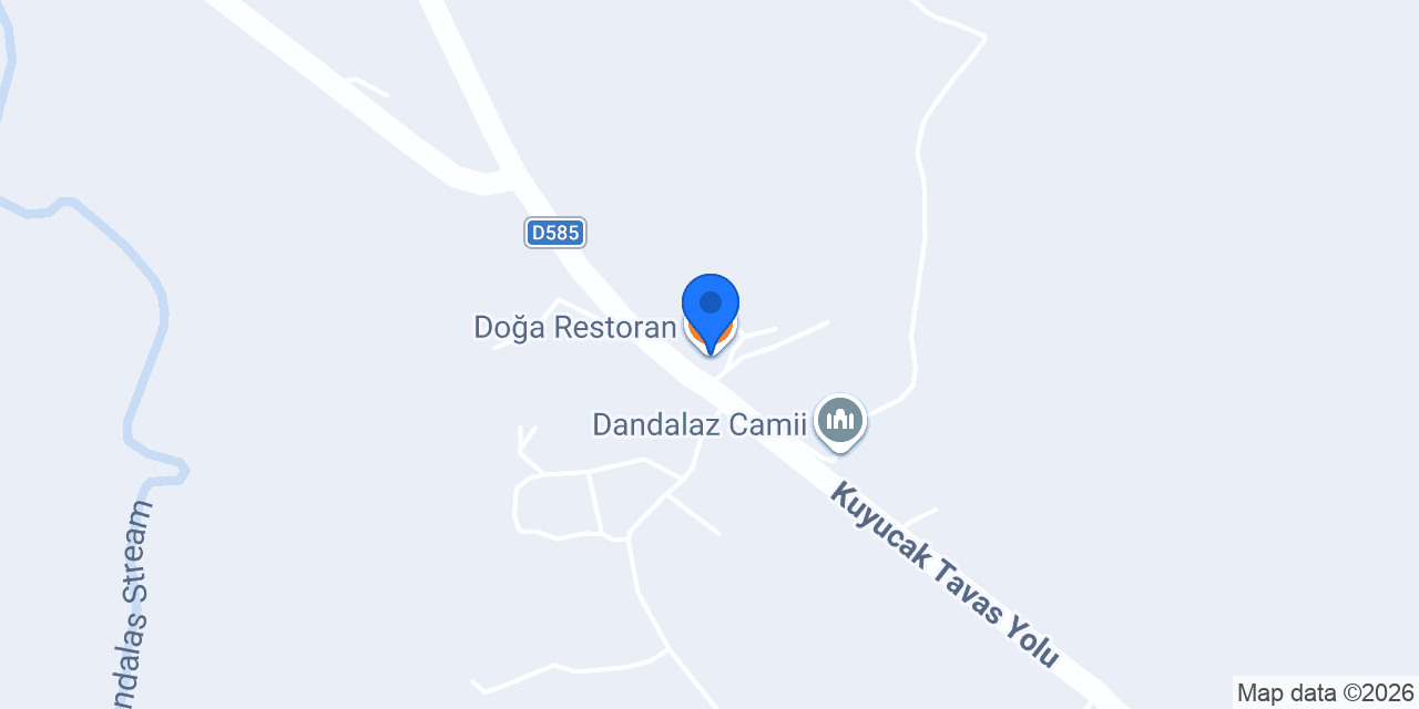 Doğa Restoran konumu