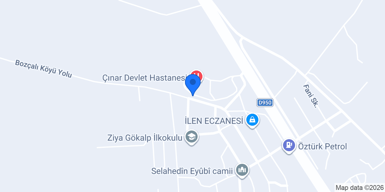 Zerzevan eczanesi konumu
