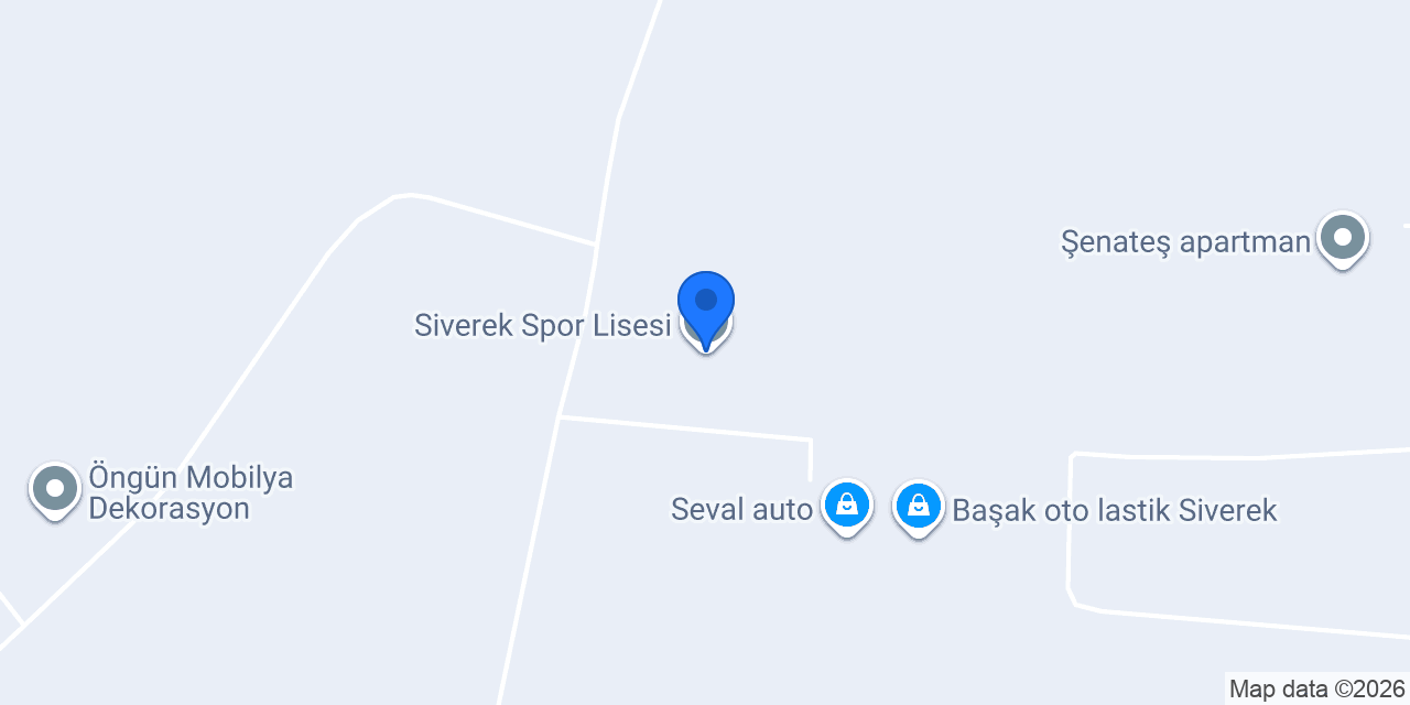 Siverek Spor Lisesi konumu