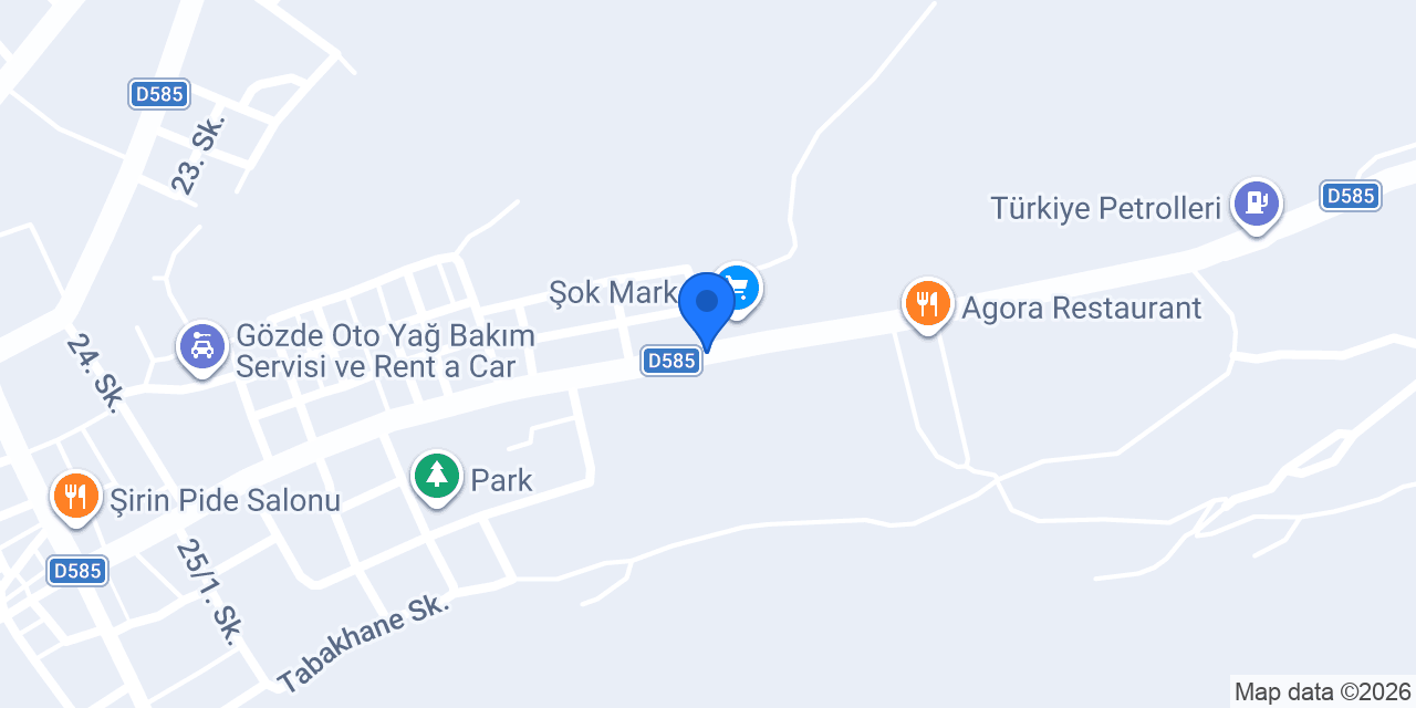 Şimşek Tarımsal Ticaret konumu