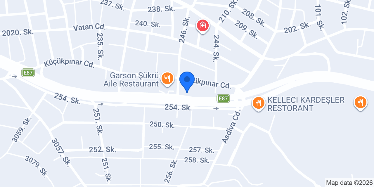Hayma Restoran konumu