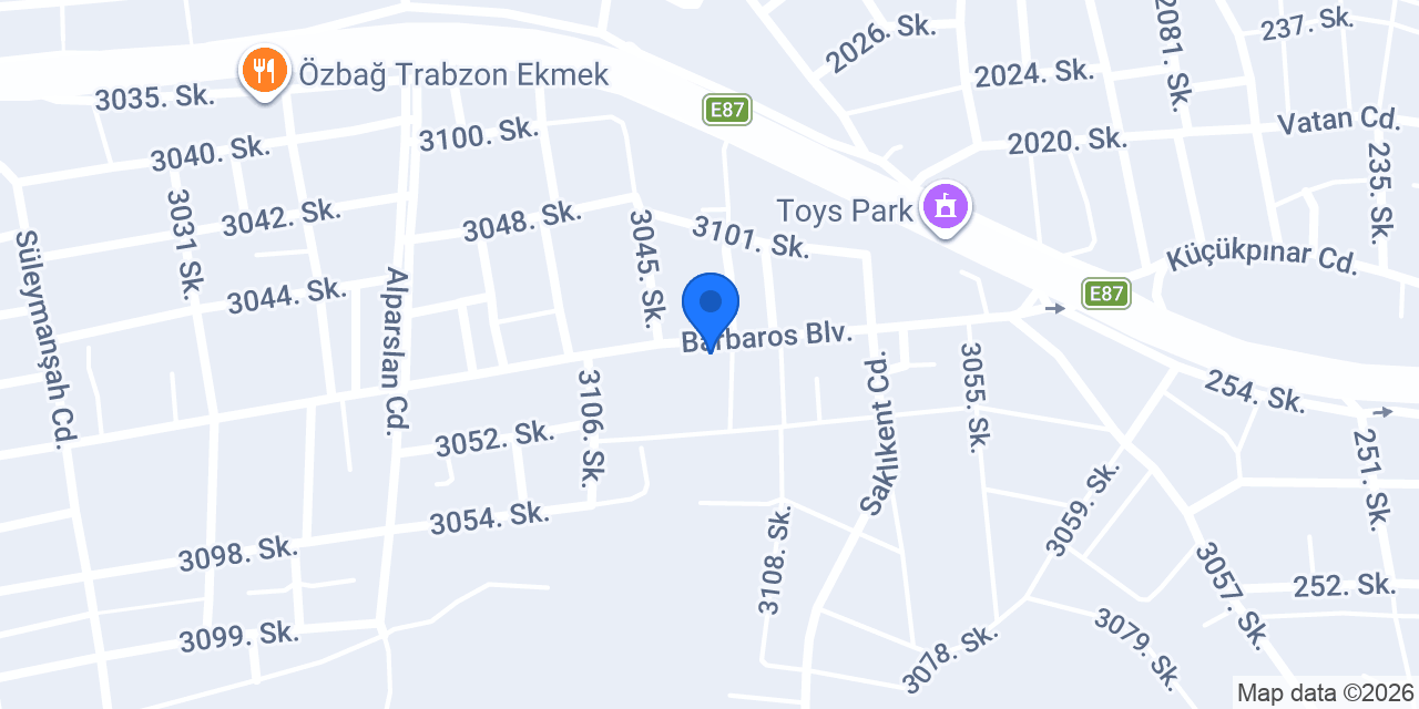 ÖzSanat Art Studio konumu