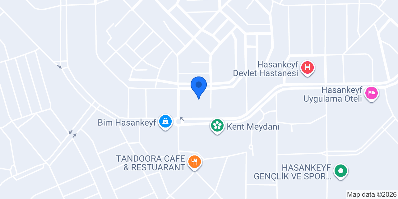 Hasankeyf Kaymakmlığı konumu