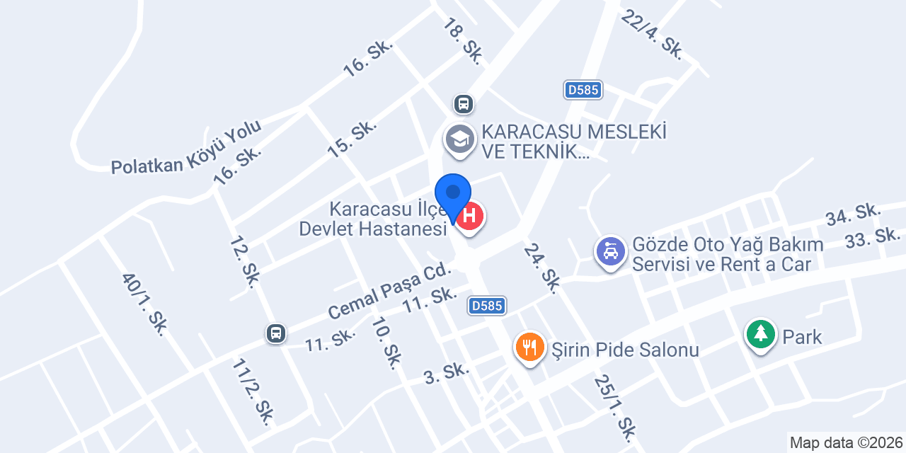Ptt-karacasu Şubesi konumu