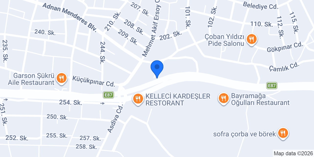 Erdal Restaurant konumu