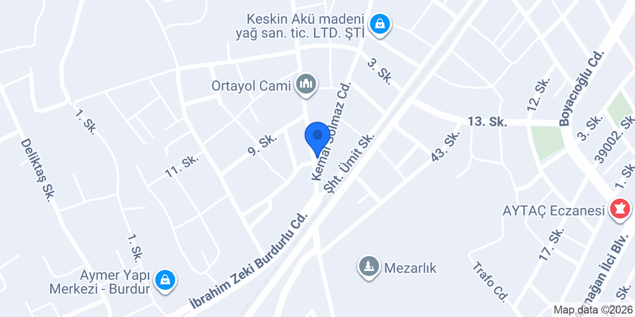 Akdere Fatih Dondurma konumu