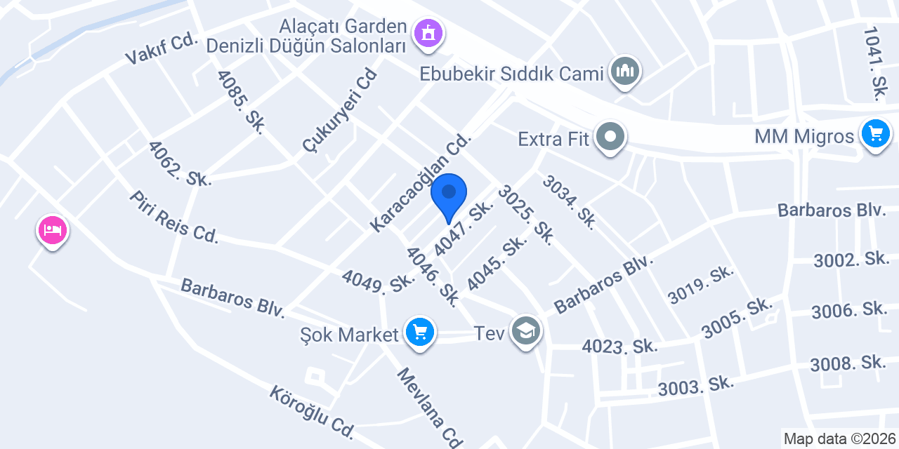 Bağbaşı taksi durağı konumu