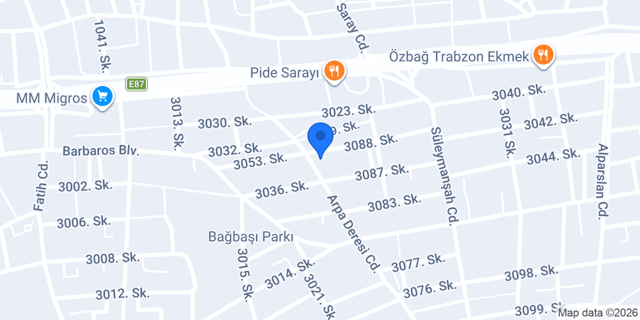 Özel Özgün Eğitim Merkezi konumu