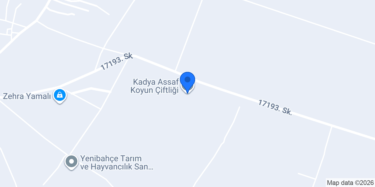 Kadya Assaf Koyun Çiftliği konumu