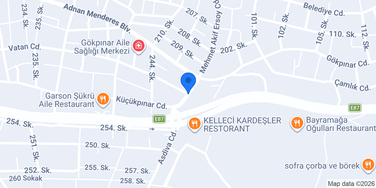 Salon Kırık Tarak konumu
