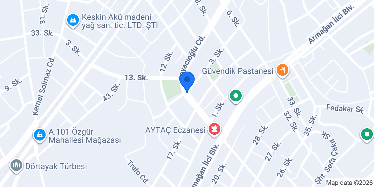 Bey Spa Masaj Salonu konumu