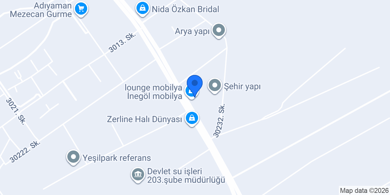 lounge mobilya İnegöl mobilya konumu