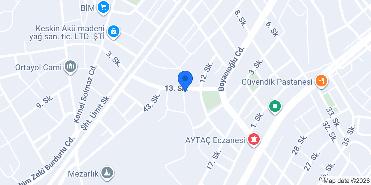 By Şimşek Auto konumu