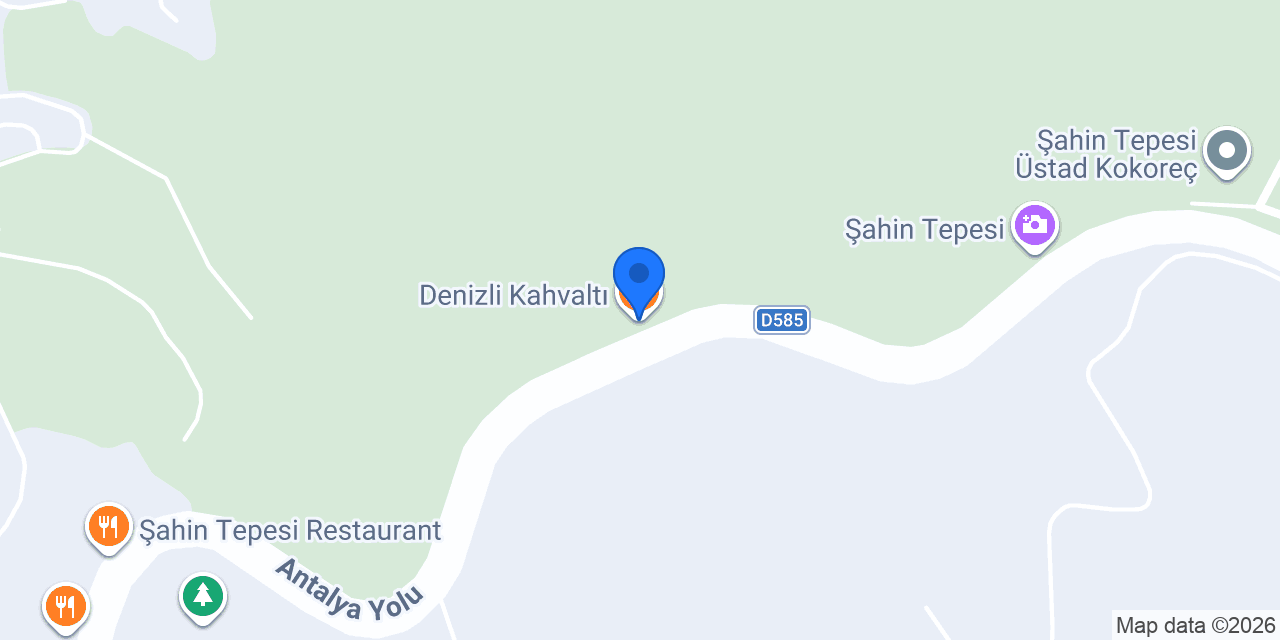 Denizli Kahvaltı konumu