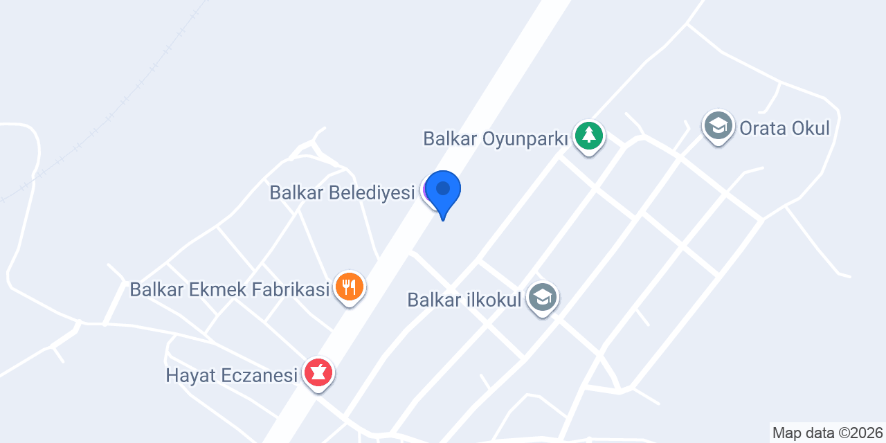 Balkar Belediyesi konumu