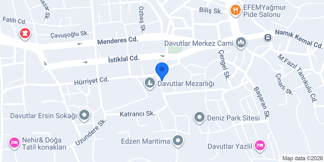 Rüzgar Dekorasyon konumu