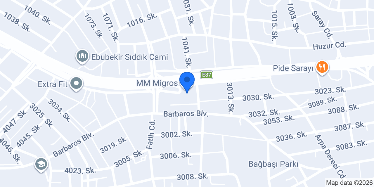 MM Migros konumu