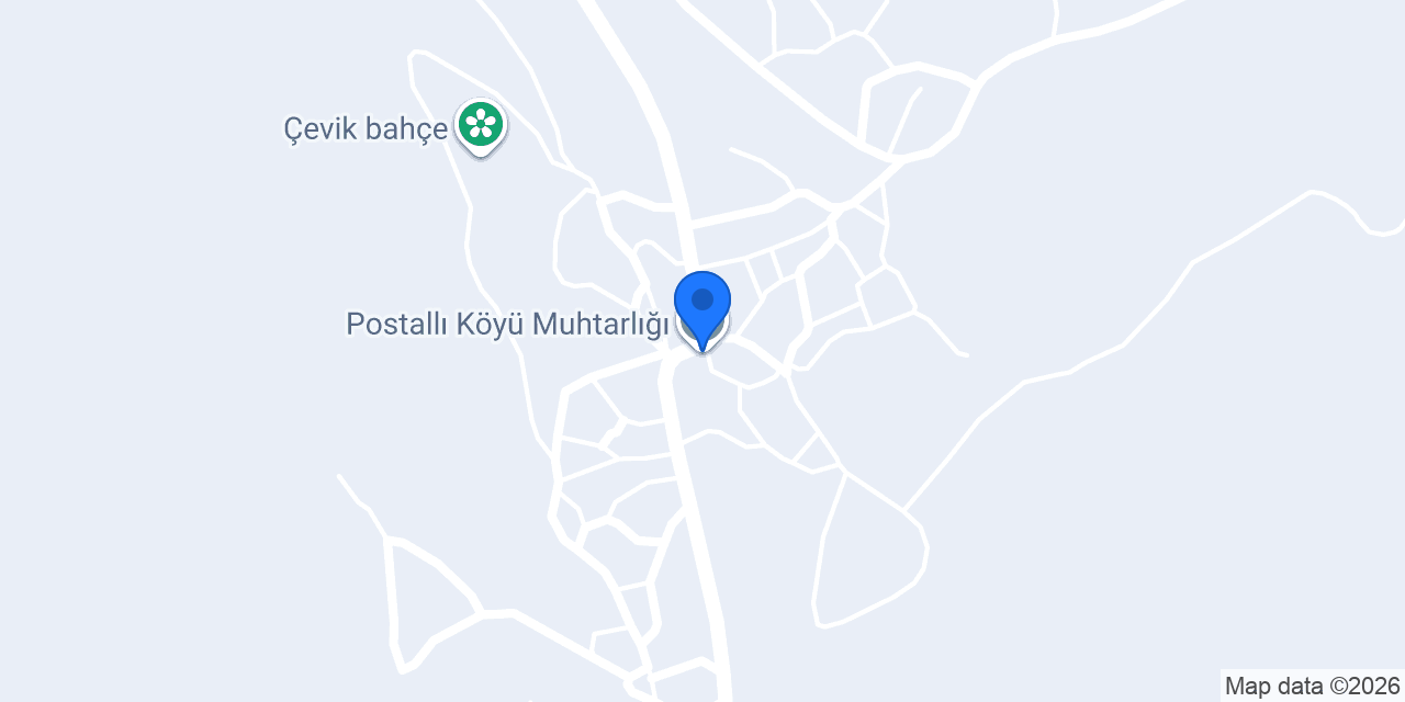 Postallı Köyü Muhtarlığı konumu