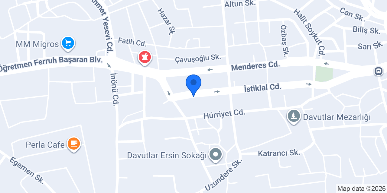 DENİZ MİNDER, DÖŞEME VE BAHÇE MOBİLYALARI konumu
