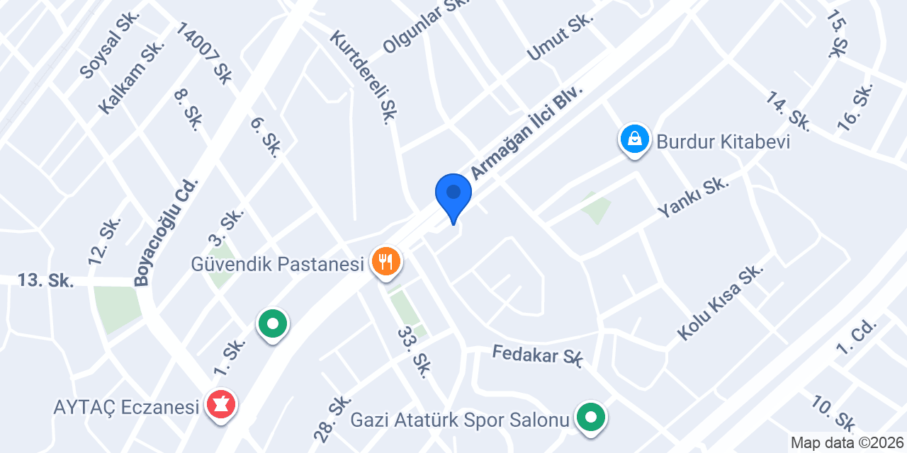 Çiğköfteci Ömer usta konumu