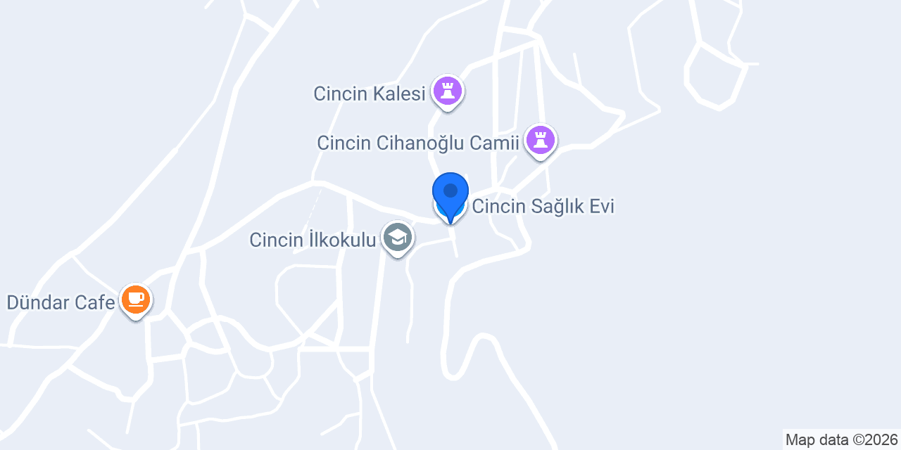 Cincin Sağlık Evi konumu
