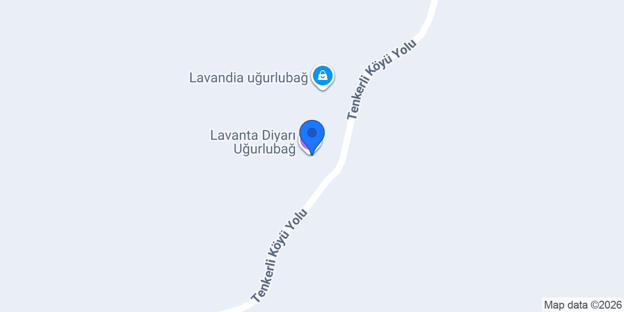 Lavanta Diyarı Uğurlubağ konumu