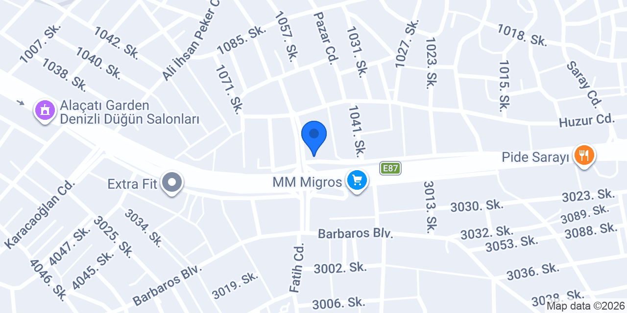 MUĞLALI DAĞLAR MOBİLYA konumu