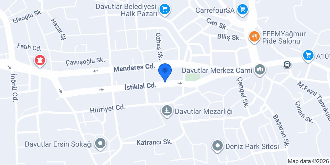 EFE BEY TEKEL MARKET konumu