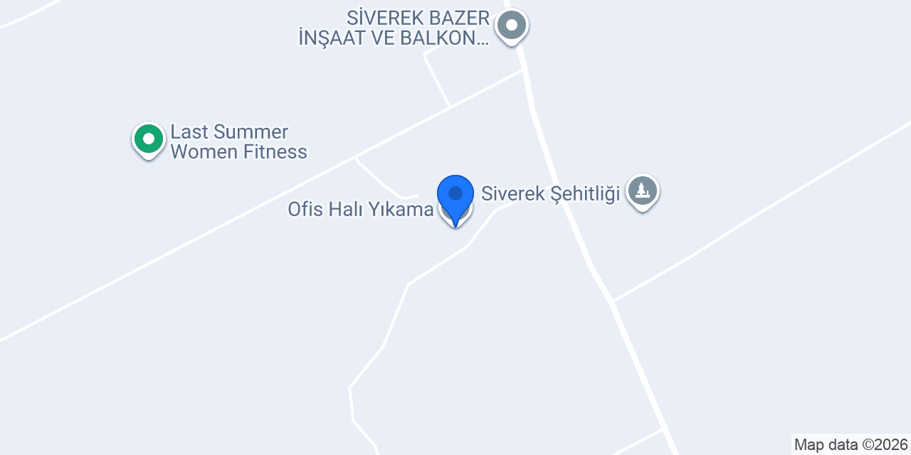 Ofis Halı Yıkama konumu