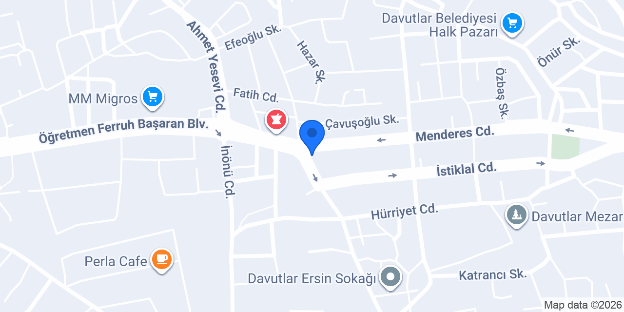 ARYAVET VETERİNER KLİNİĞİ konumu