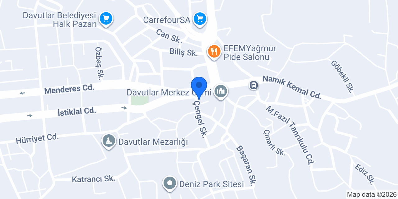 Anıl Pastanesi konumu