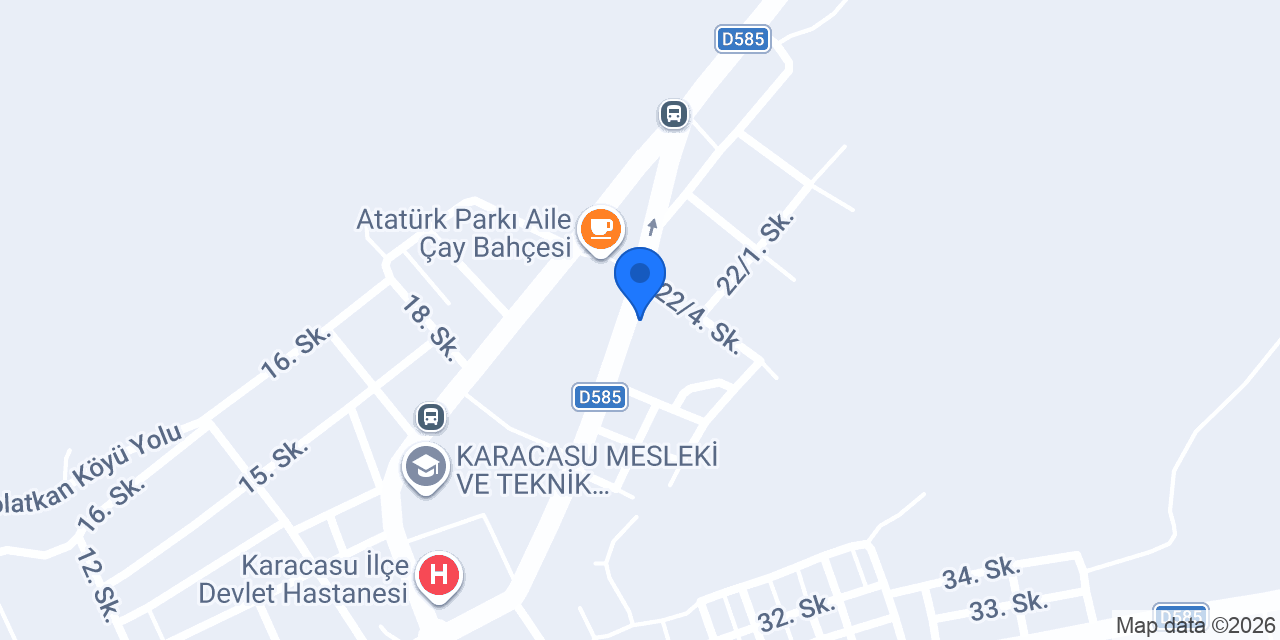 Karacasu İlçe Jandarma konumu