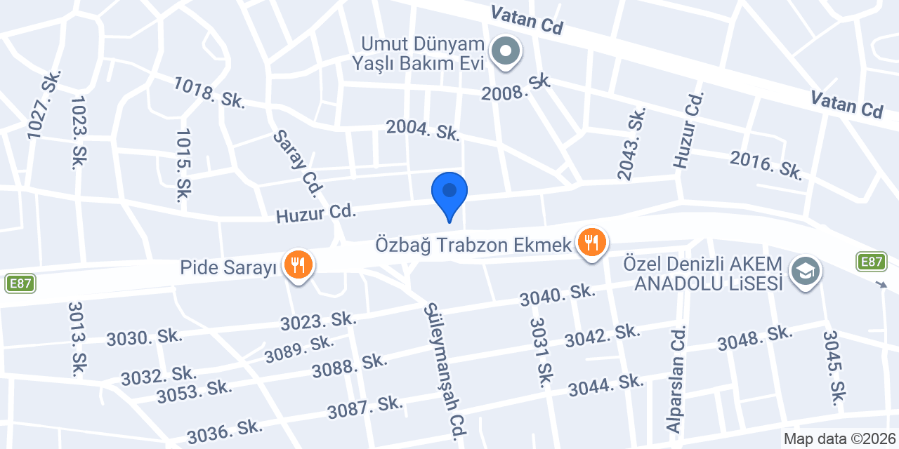 Bbutik Mobilya Denizli konumu