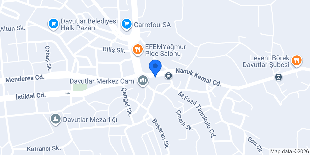 Vodafone-kardelen İletişim konumu