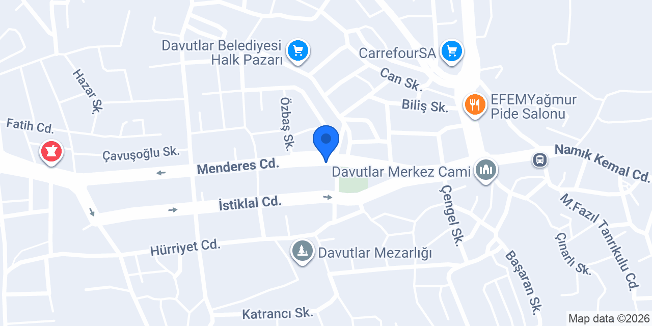 EVİDA HOME MOBİLYA AVM konumu