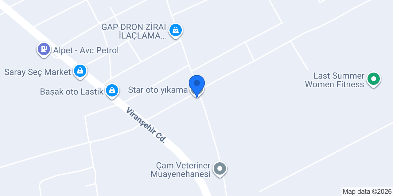 Star oto yıkama konumu