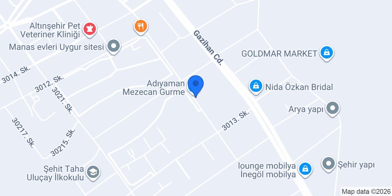 Özen Kasap konumu