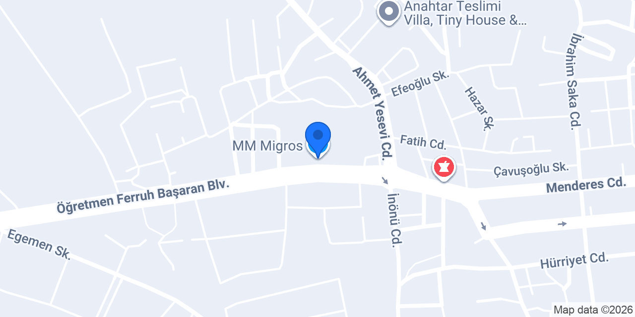 MM Migros konumu