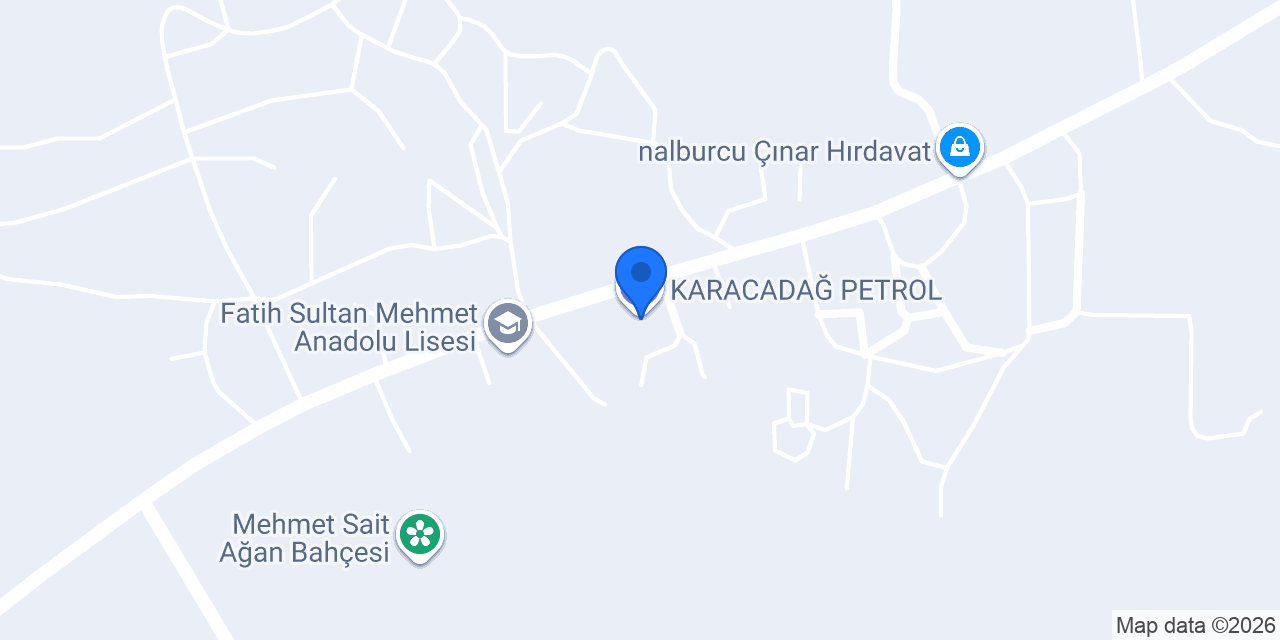KARACADAĞ PETROL konumu
